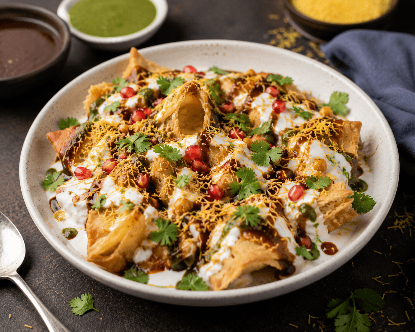 Authentic Samosa Chaat