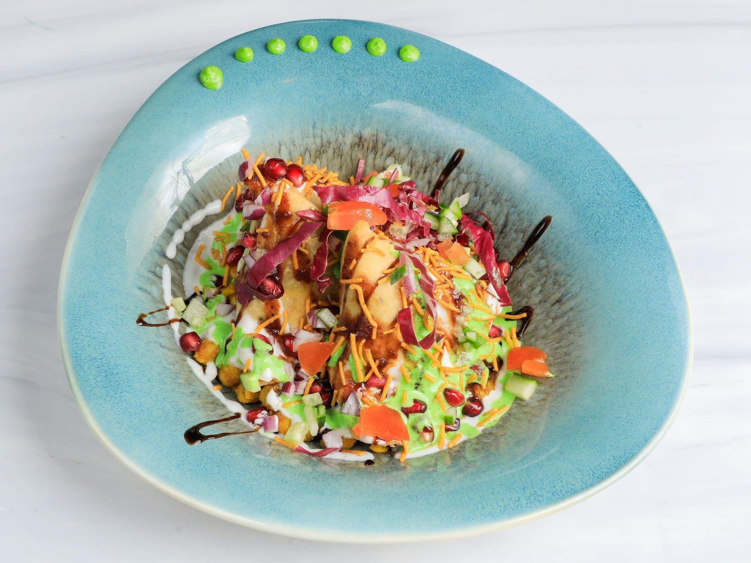 Samosa Aloo Chaat