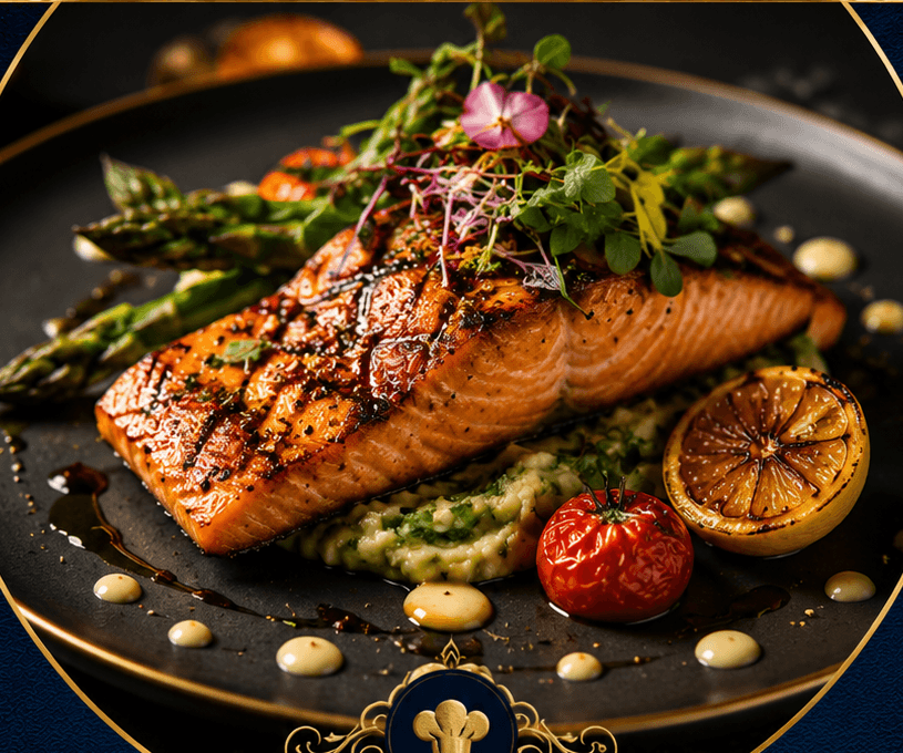 Featured Plated Salmon