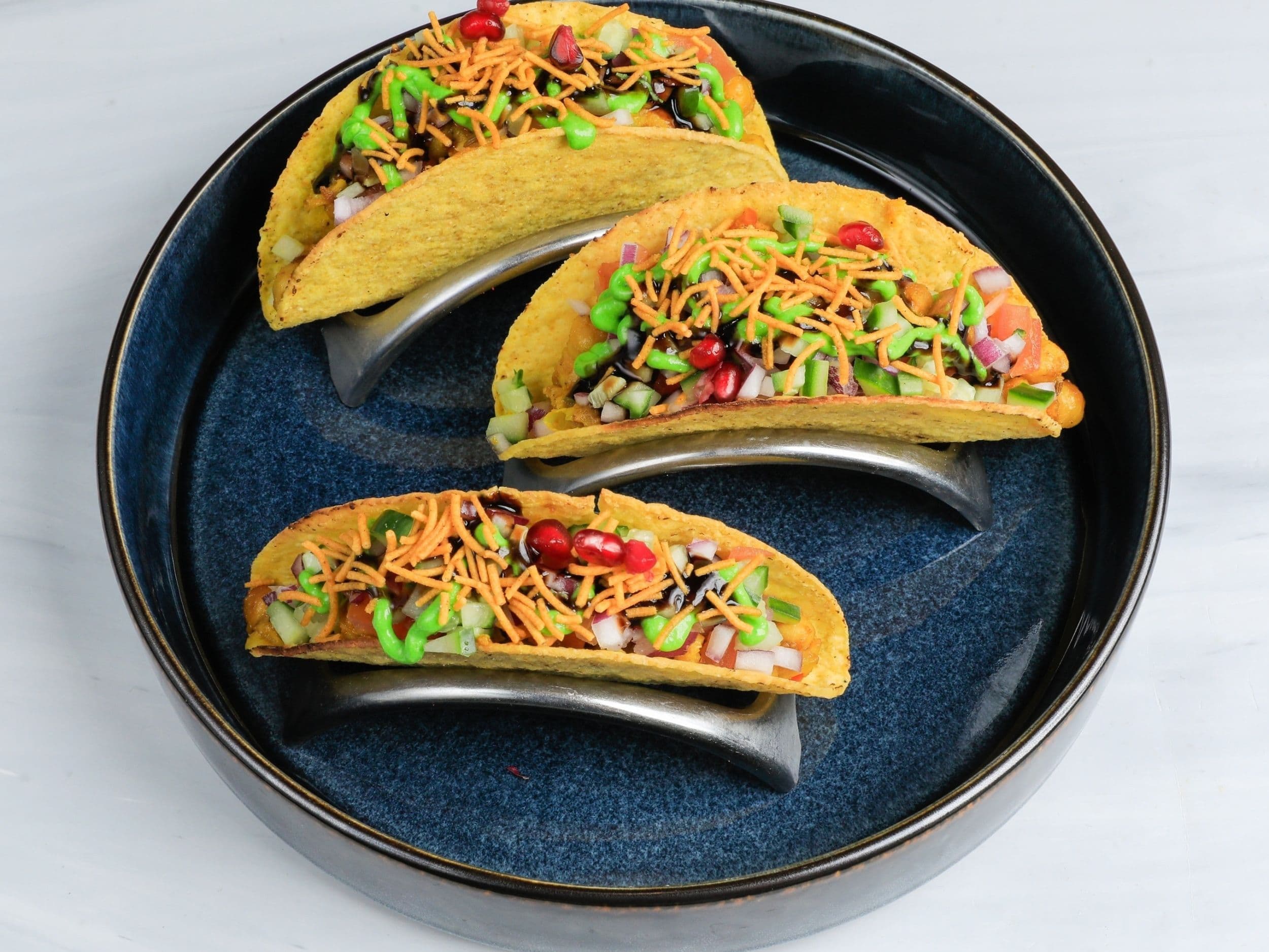 Chicken & Paneer Tacos